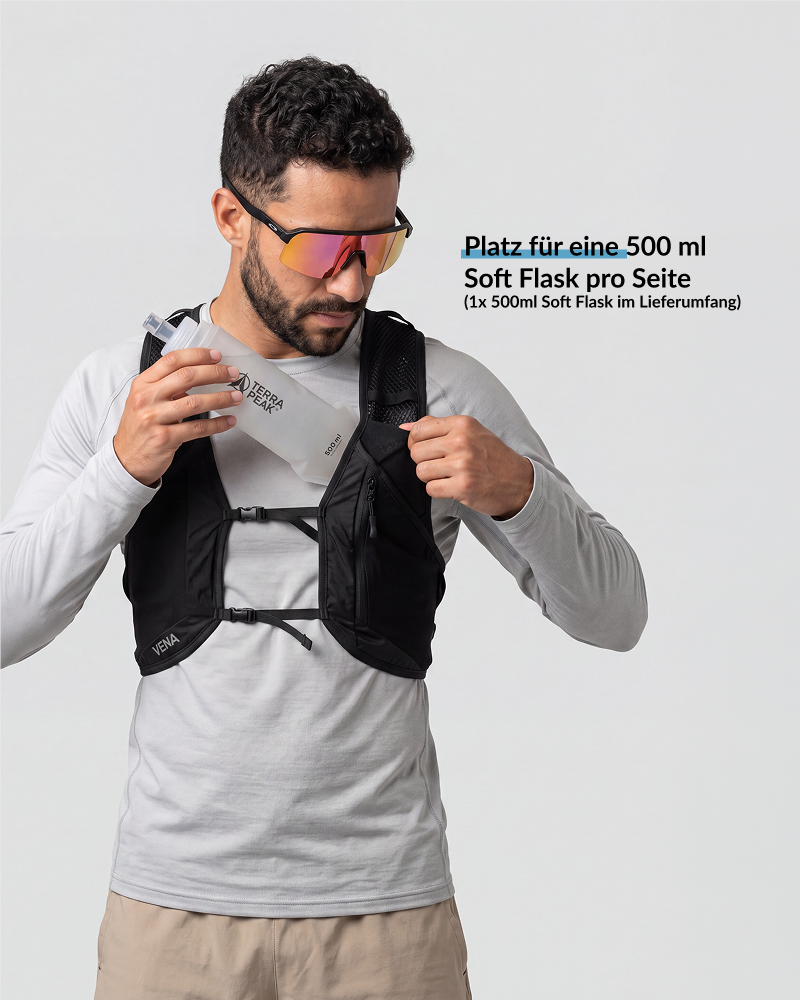 Laufweste inkl. 500ml Soft Flask
