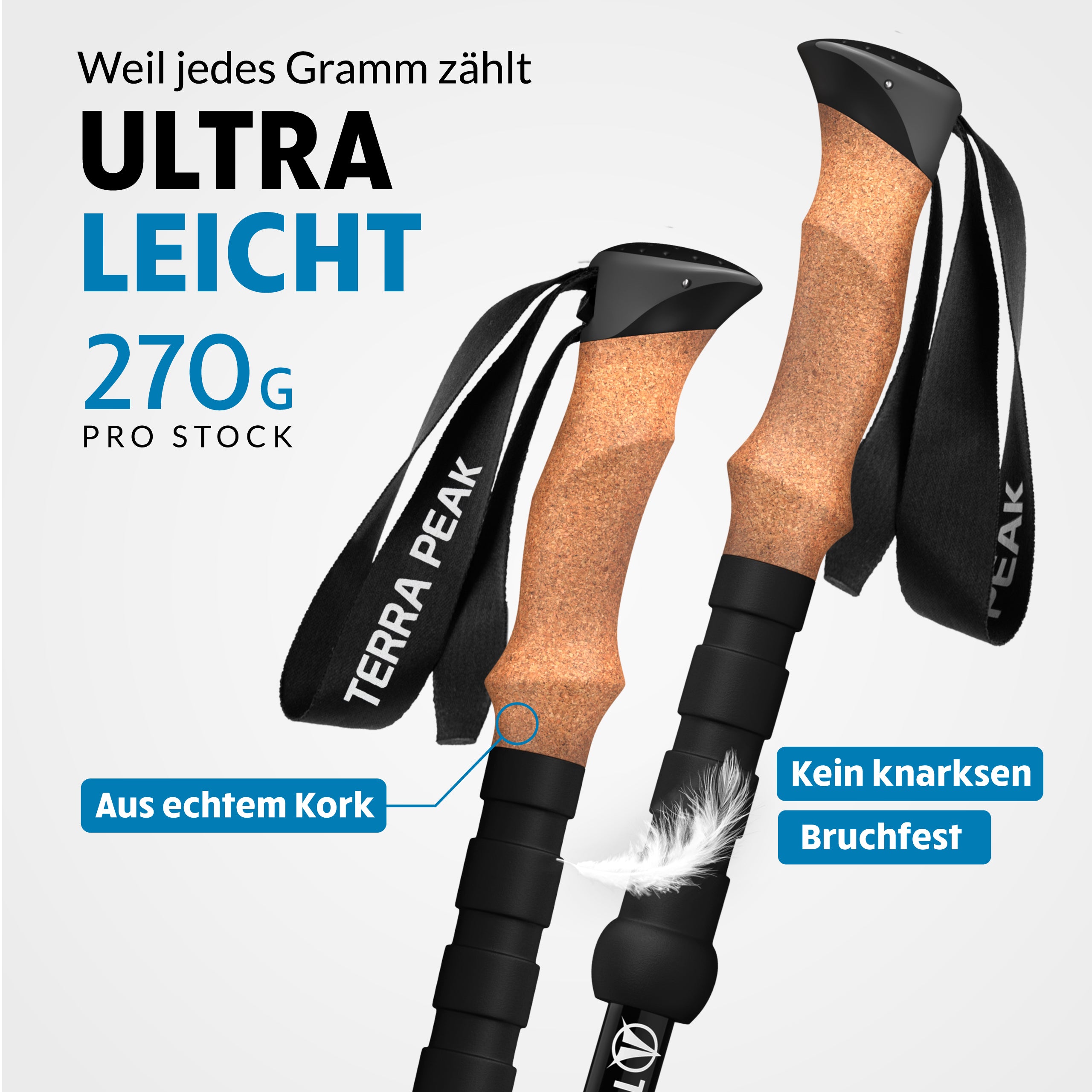 Wanderstöcke Teleskop