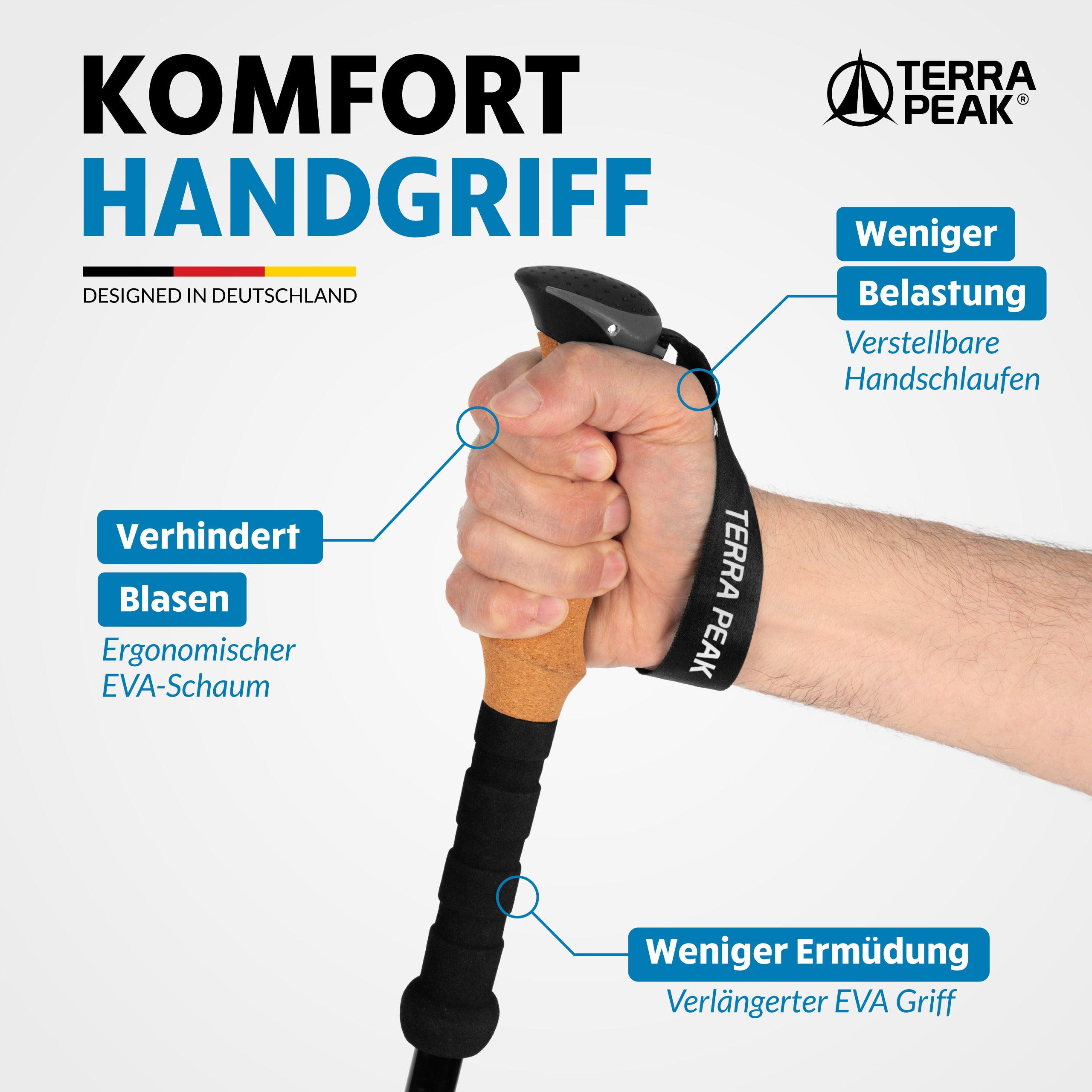 Wanderstöcke Teleskop