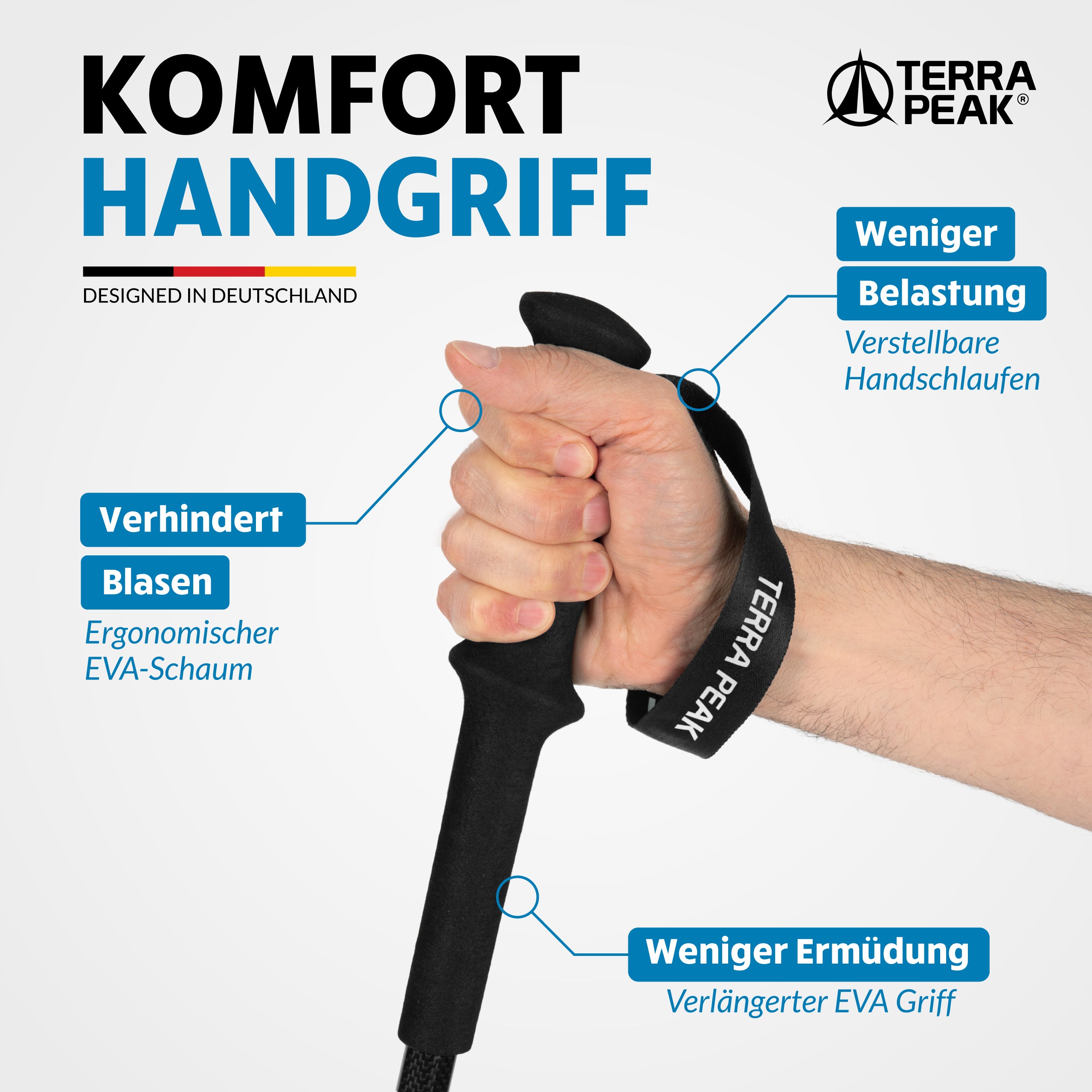 Wanderstöcke Teleskop