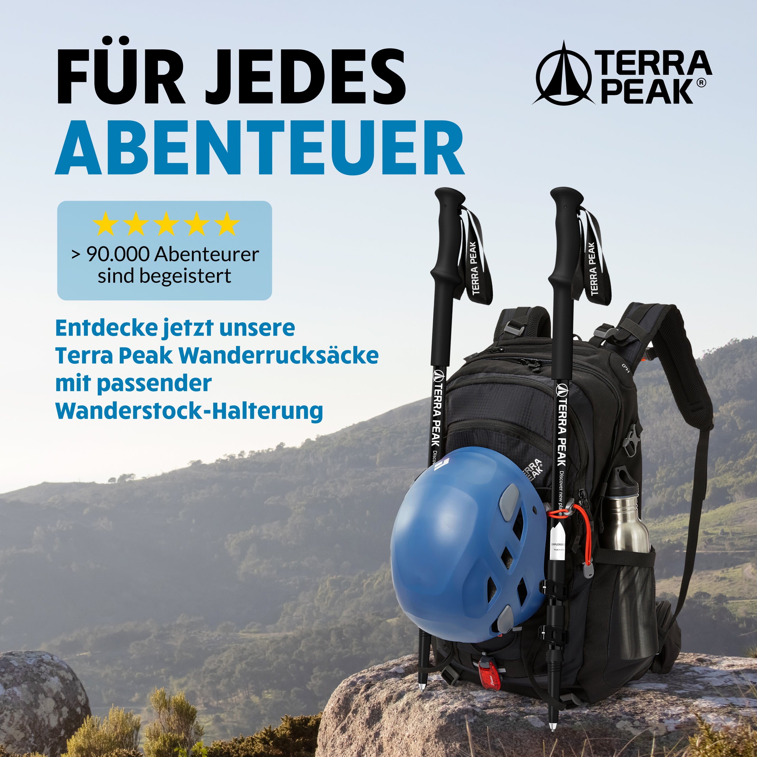 Wanderstöcke Teleskop