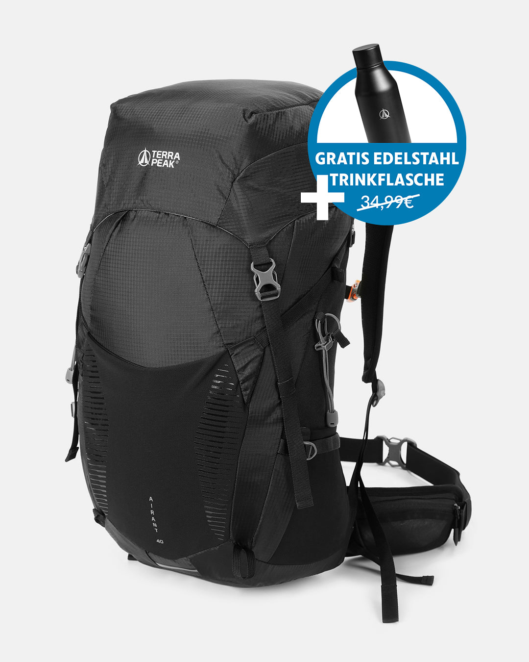 wanderrucksack damen 40 liter Wanderrucksack mit Netzrücken 40 Liter | Airant 40