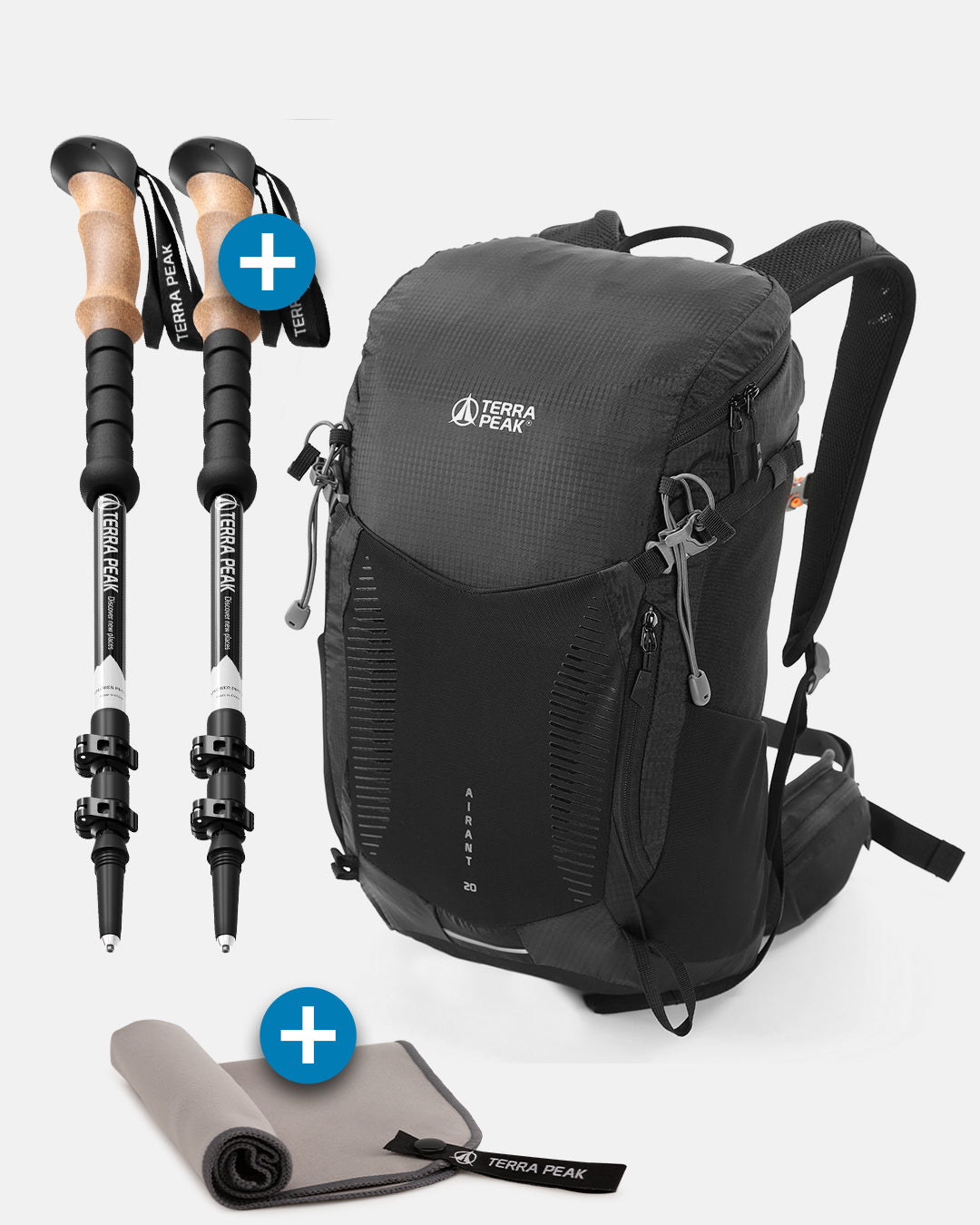 Airant 20 + Teleskop Wanderstöcke