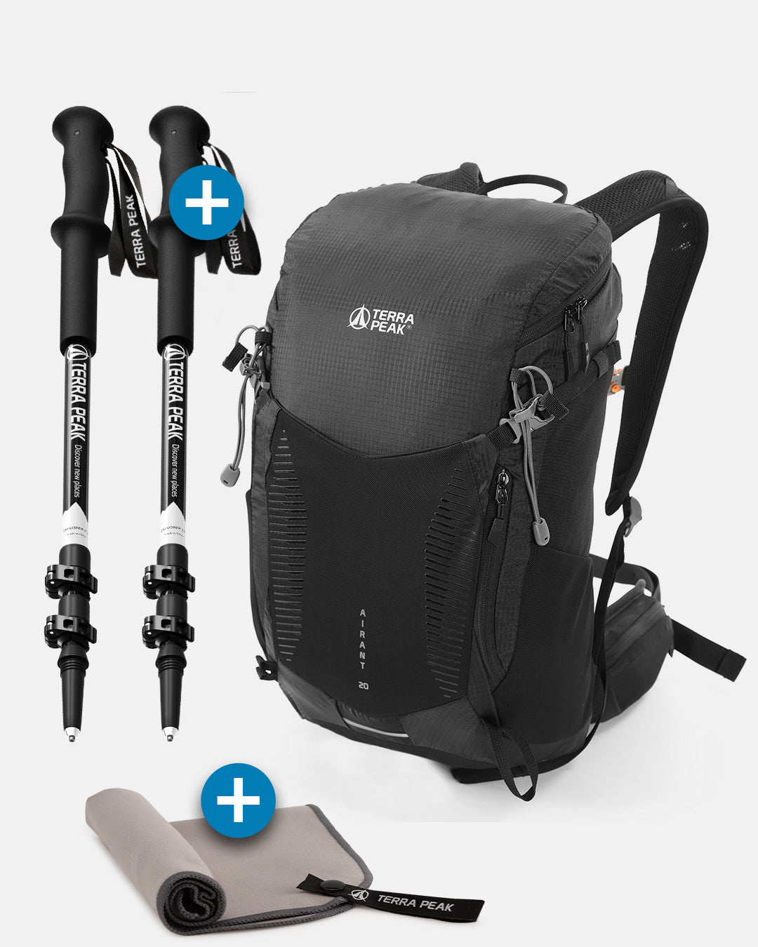 Airant 20 + Teleskop Wanderstöcke