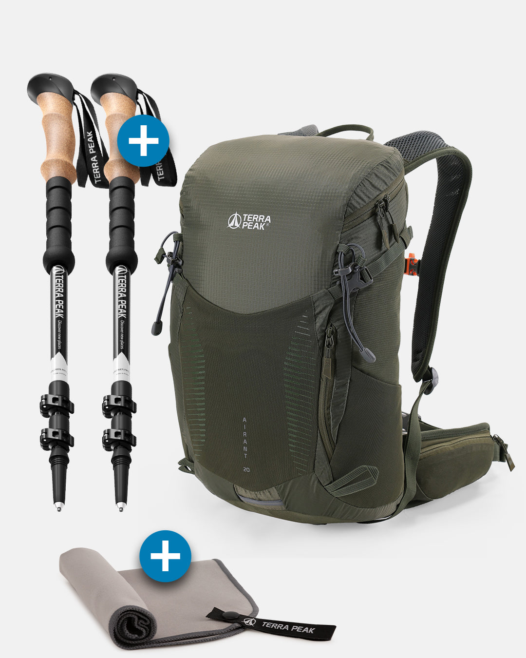 Airant 20 + Teleskop Wanderstöcke