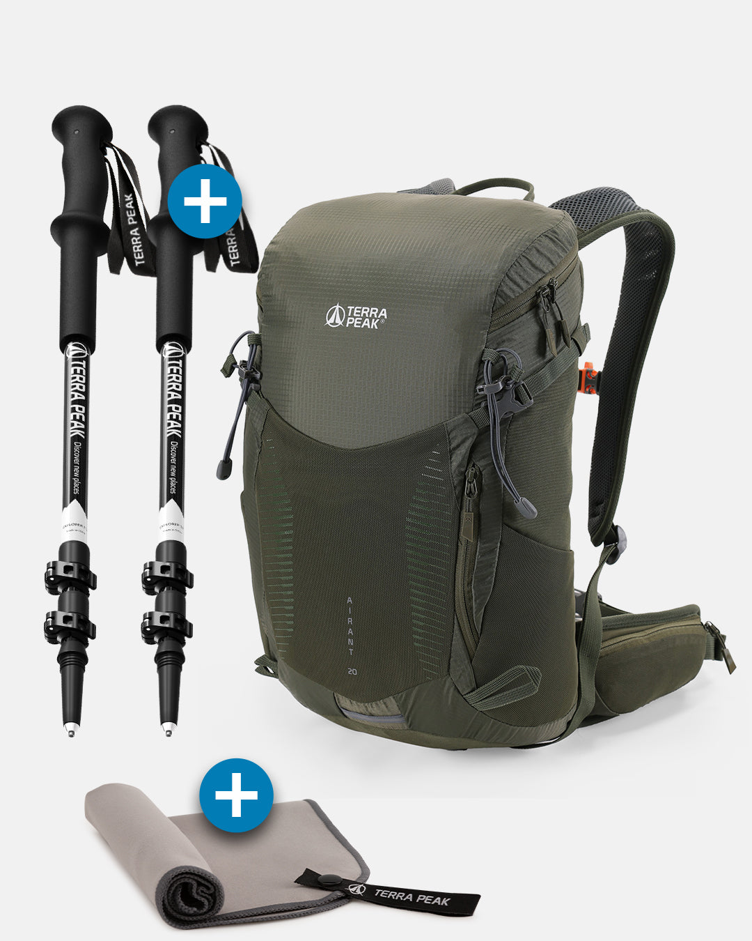 Airant 20 + Teleskop Wanderstöcke