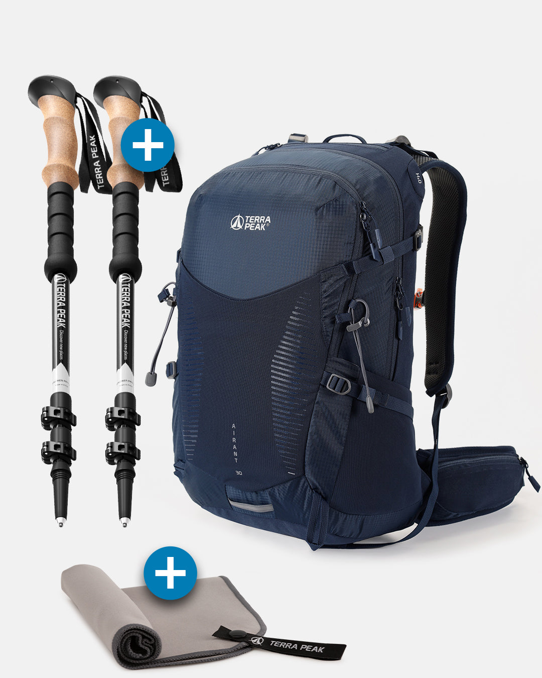 Airant 30 + Teleskop Wanderstöcke