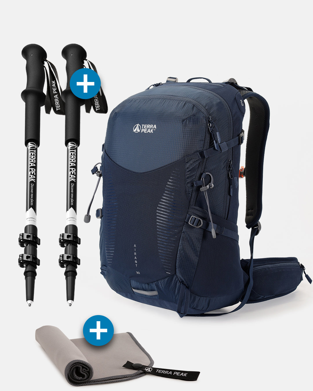 Airant 30 + Teleskop Wanderstöcke