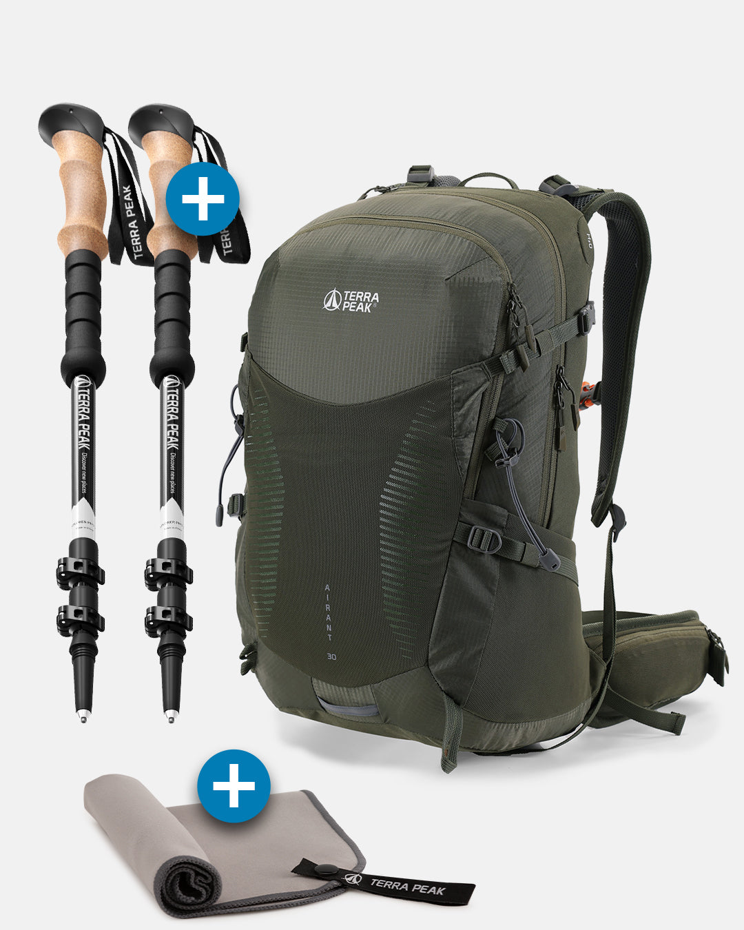 Airant 30 + Teleskop Wanderstöcke
