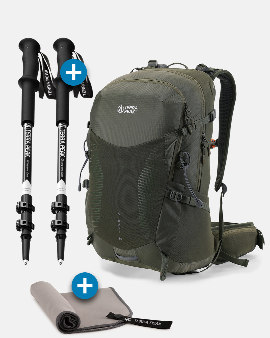 Airant 30 + Teleskop Wanderstöcke