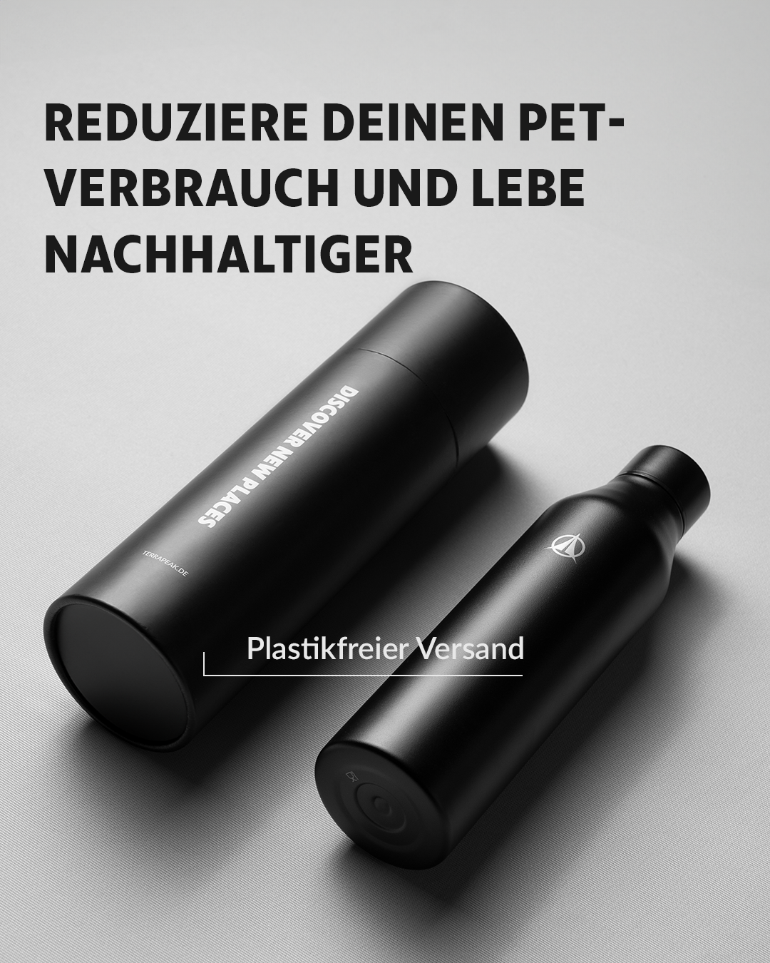 Edelstahl Trinkflasche 500ml