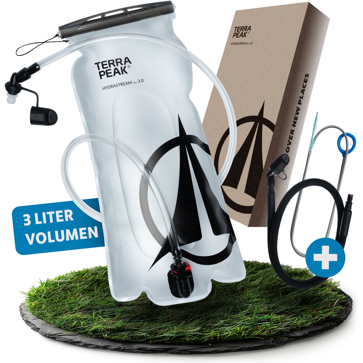 Trinkblase 2l oder 3l - Hydrastream PRO